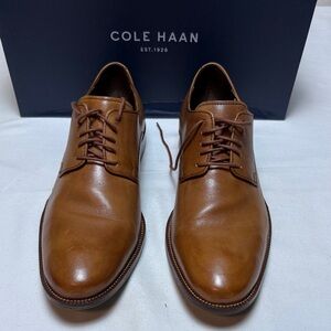 Cole Haan - Williams Plain II (British Tan) Men's Shoes